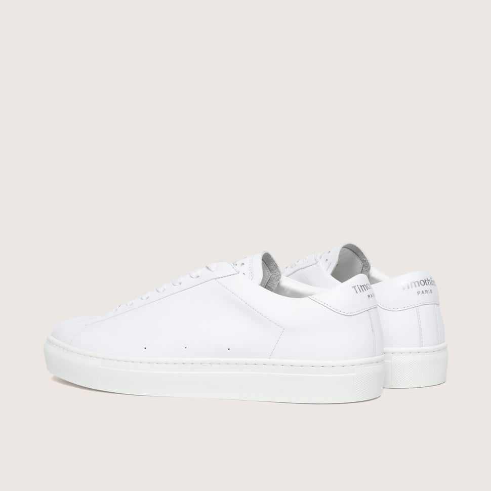 French shoe brand timothee paris premium white sneaker atlantique back photo