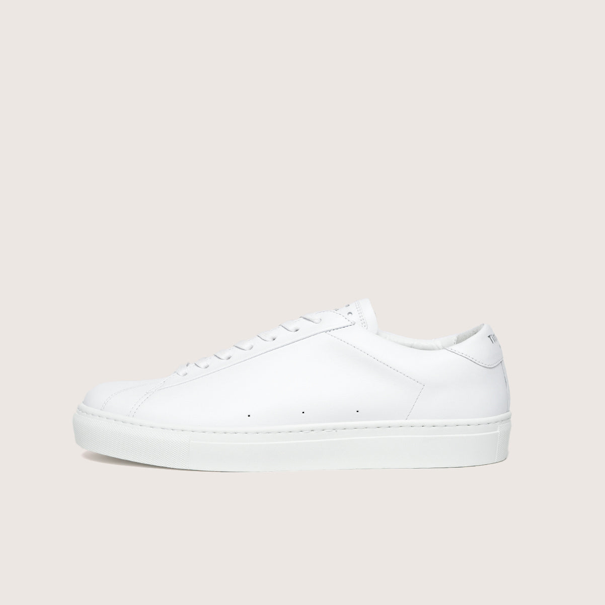 French shoe brand timothee paris premium white leather sneaker atlantique profile photo