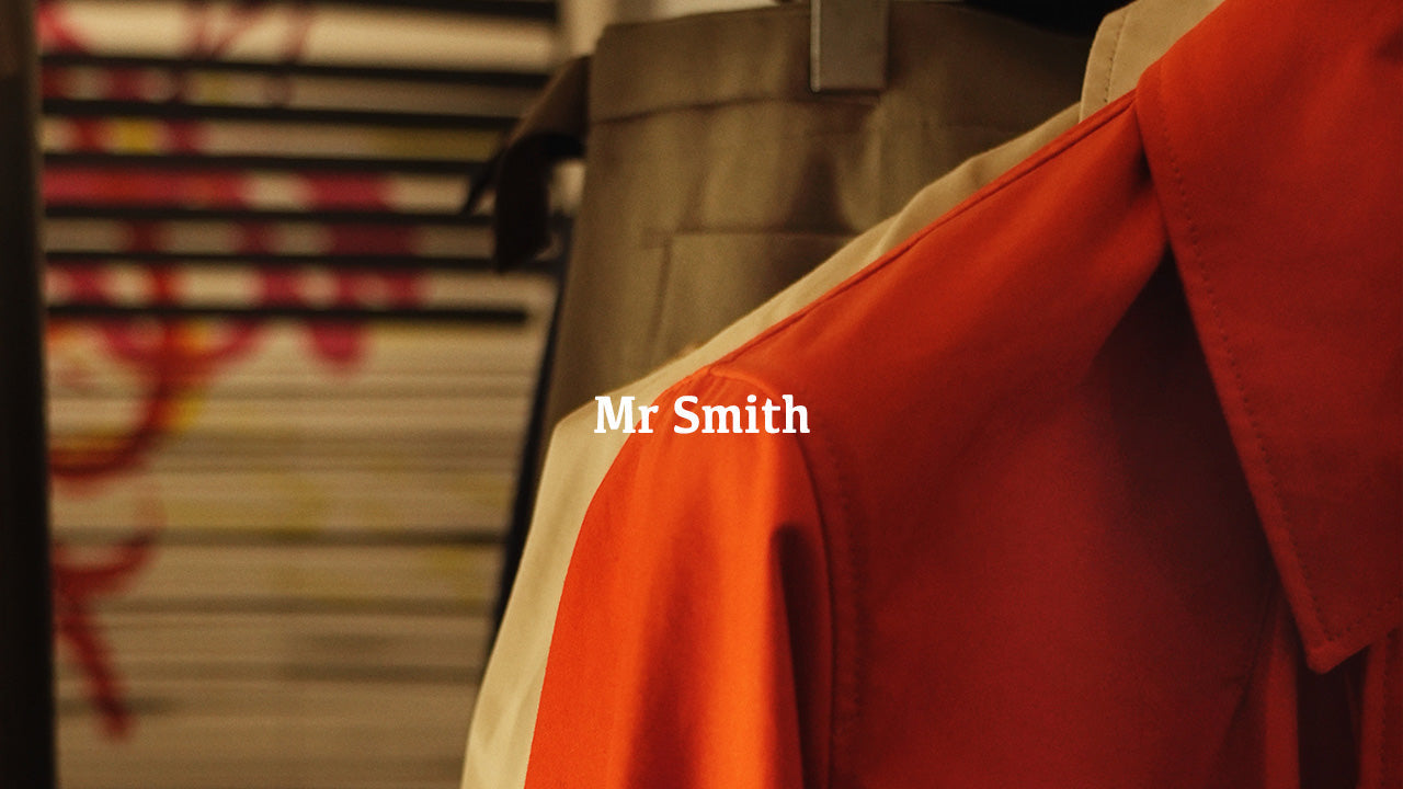 Mr smith Vincent Smith British designer tailoring store les voyages de Timothée