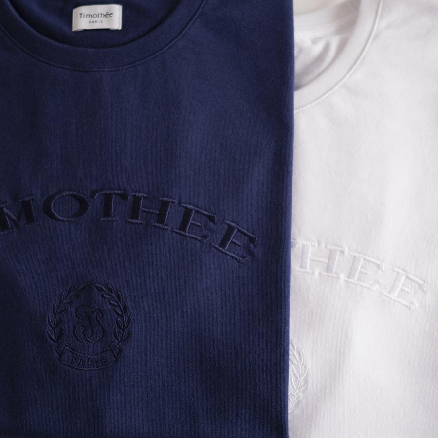 timothee-paris-short-sleeve-tshirt-collection-embroidered-logo-cotton-jersey