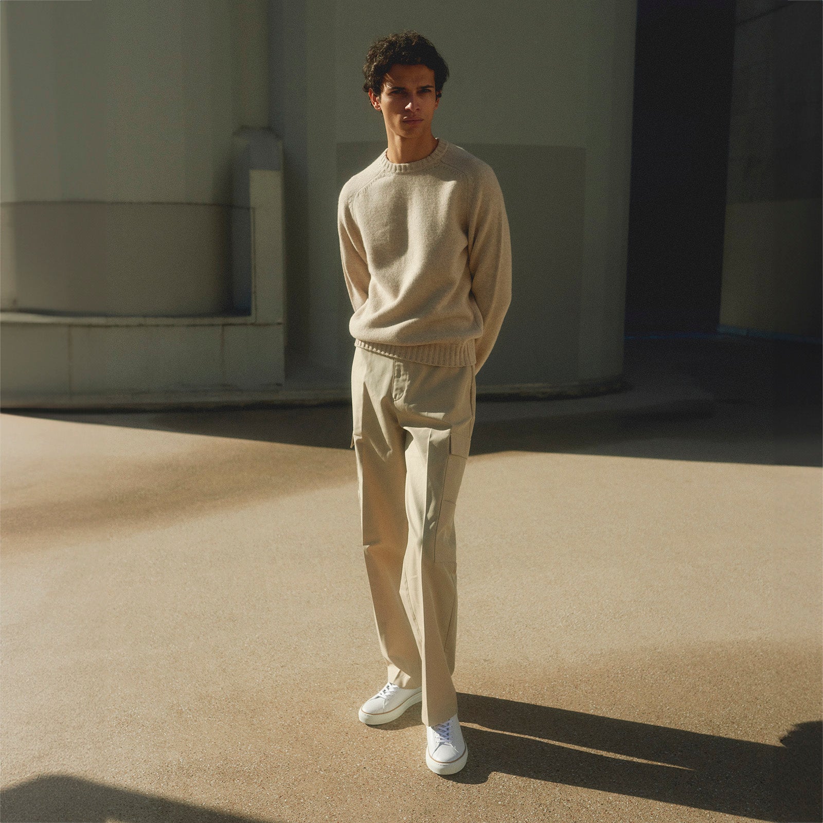 French sneaker brand timothee paris cover photo with atlantique cloud white