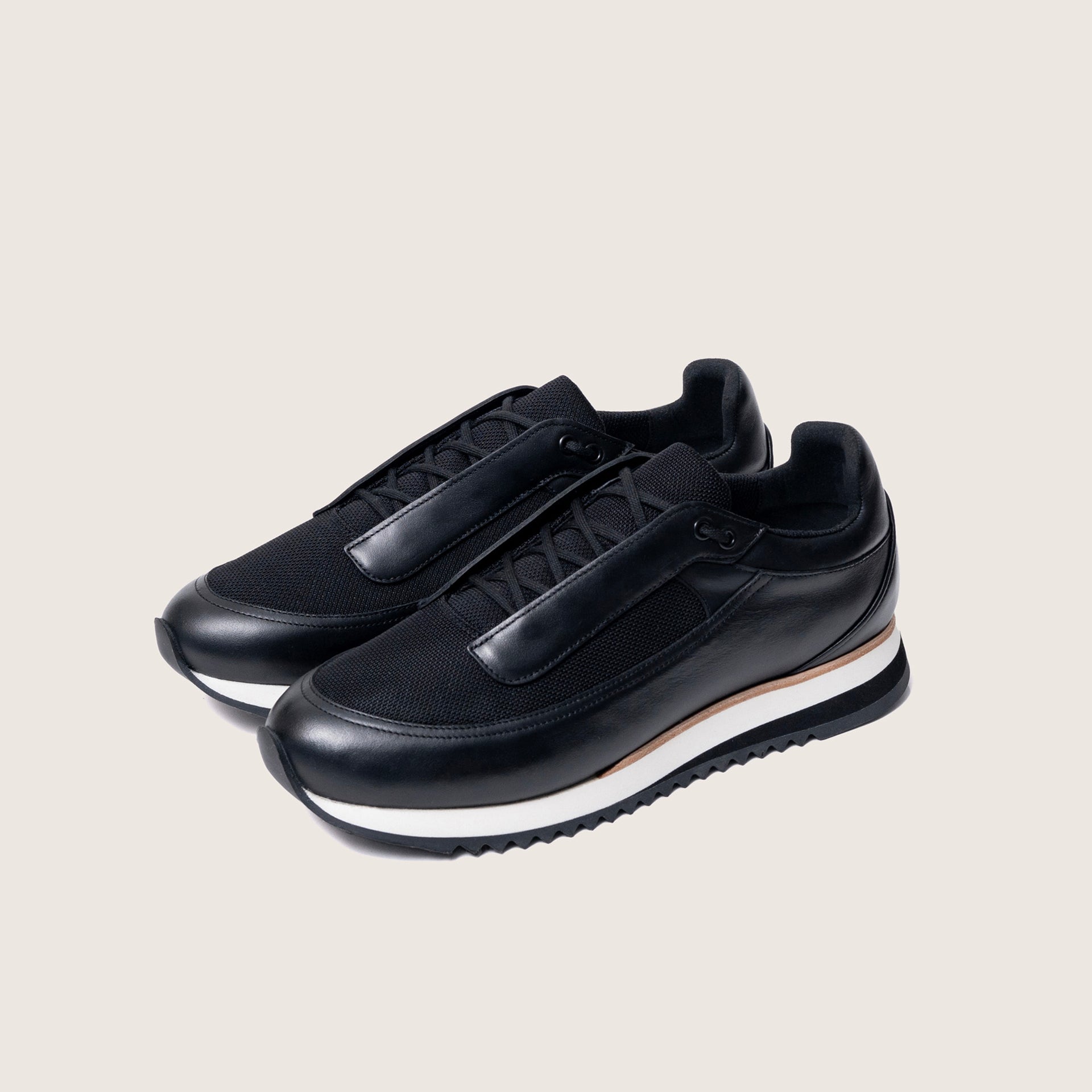Handcrafted Sneaker Verdon, Black | Timothée Paris