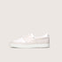 Handcrafted sneaker PYLA vanilla white womens size by French brand Timothée Paris side photo