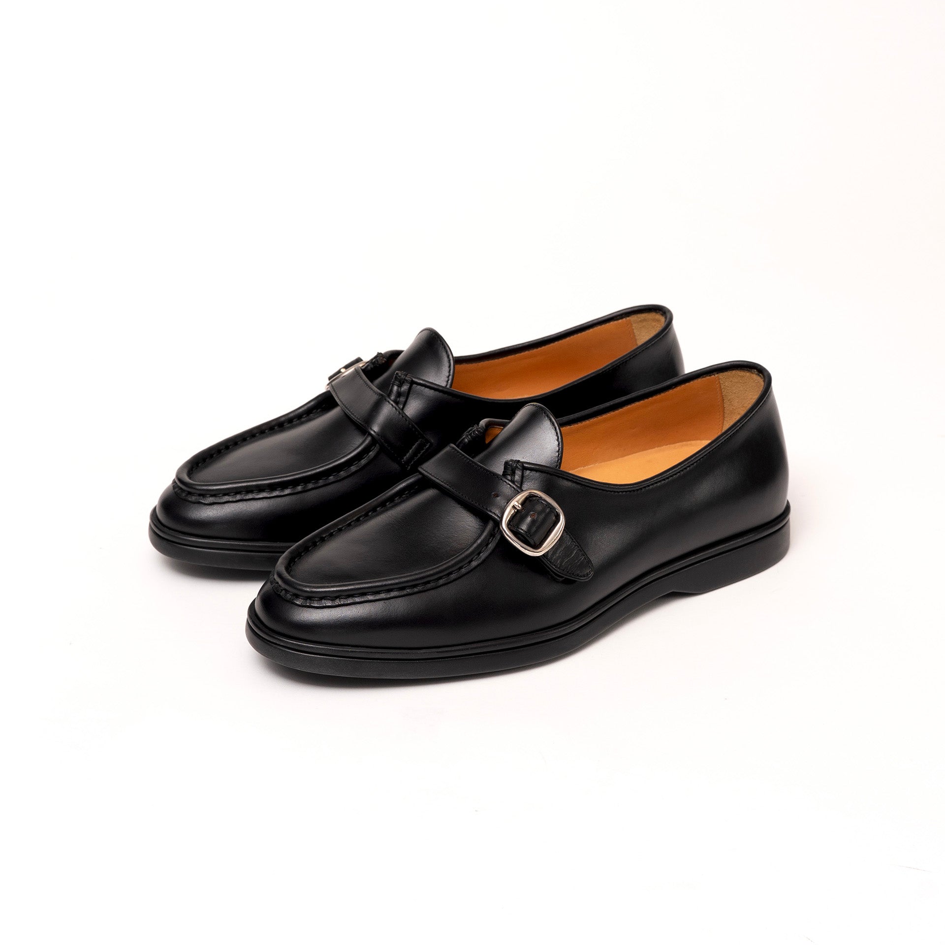 Loafer BEAUNE BRIDE, Black Smooth
