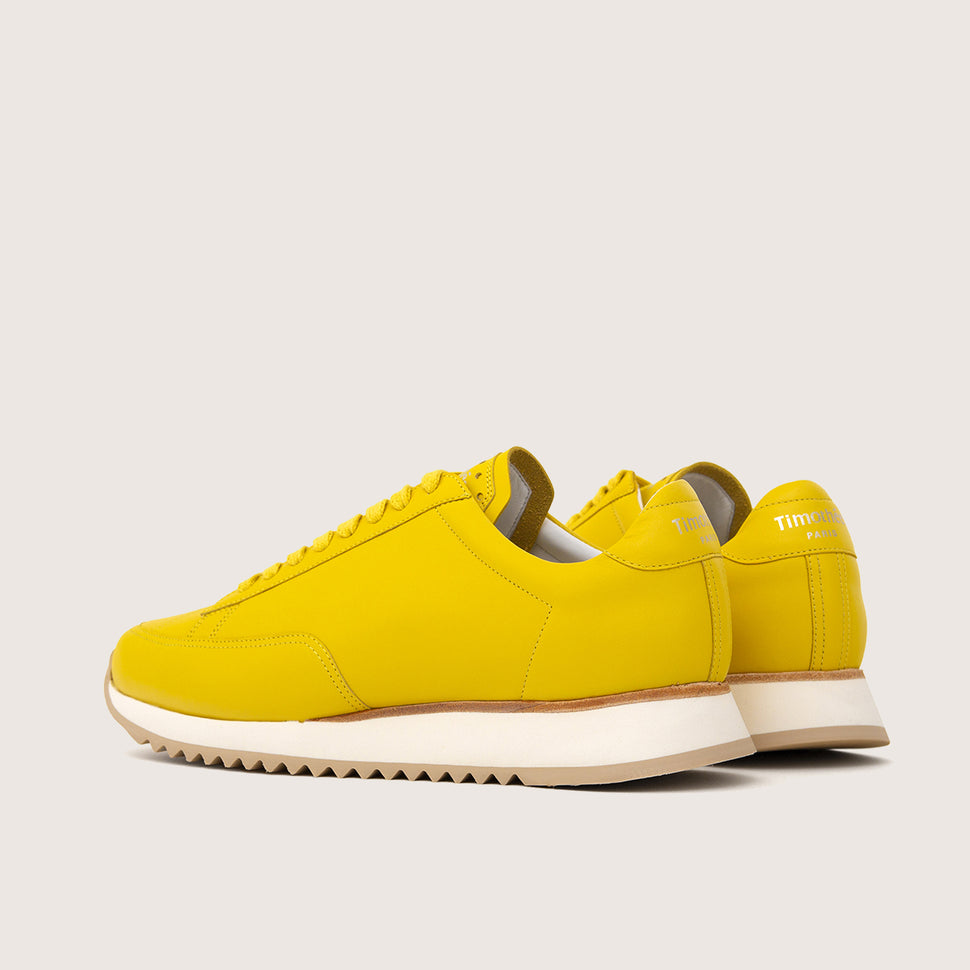Sneaker-cabourg-nappa-butter-yellow-women-back-view-french-sneaker