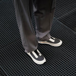 Handcrafted shoes sneaker VERDON Off White sporty style French footwear