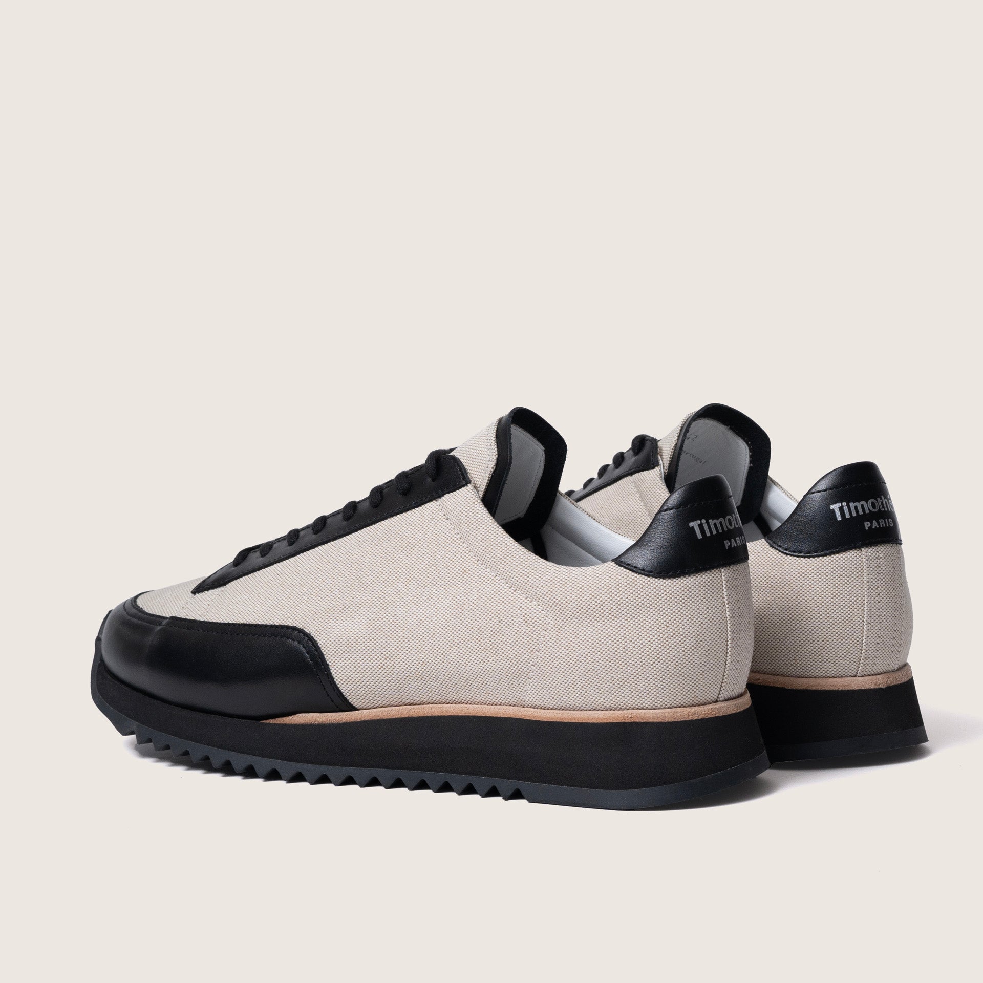 Timothee Paris sneaker cabourg DTL onyx color back photo