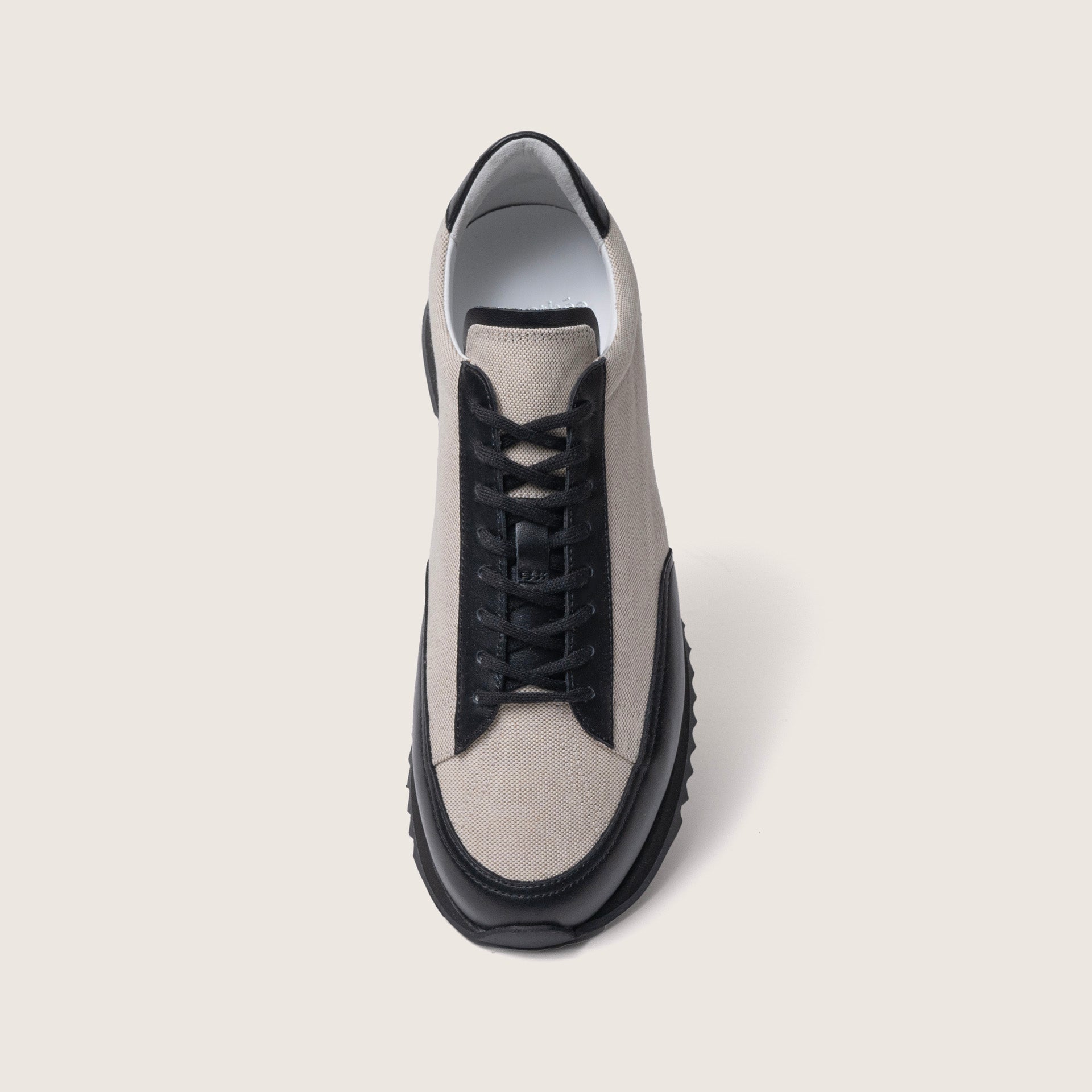 Handcrafted Sneaker Cabourg, black | Timothée Paris