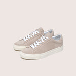 timothee paris sneaker atlantique with sustainable suede stone beige quarter photo