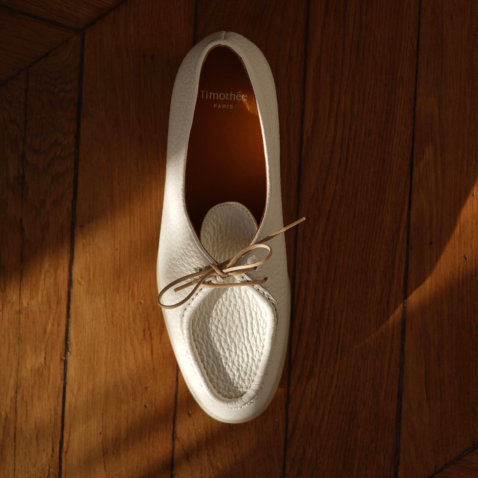 Mocassin BEAUNE, Blanc