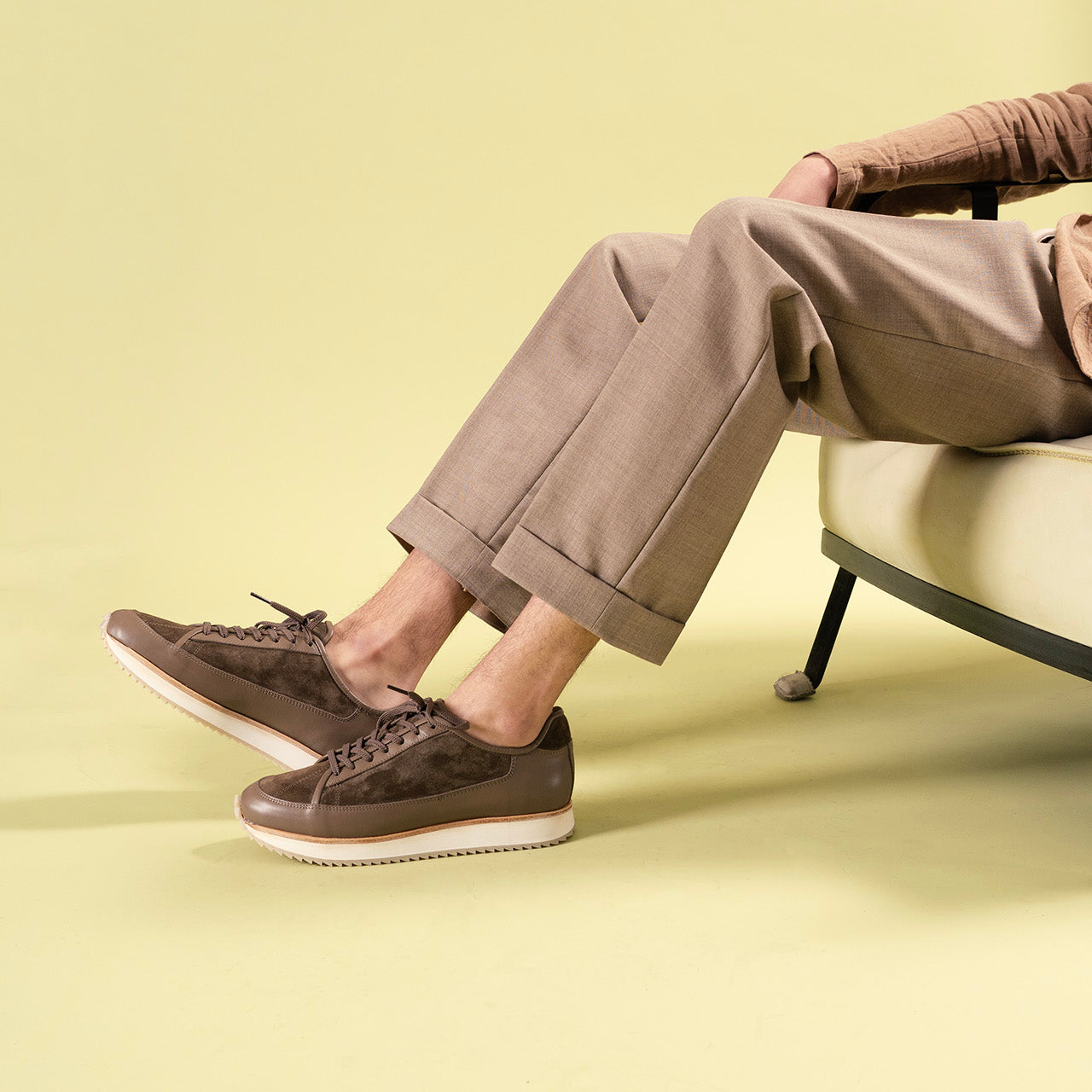 Sneaker LOUVIERS Forest Brown