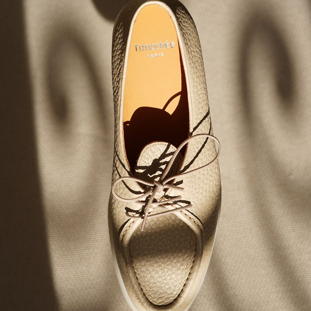 Mocassin BEAUNE, Taupe Clair