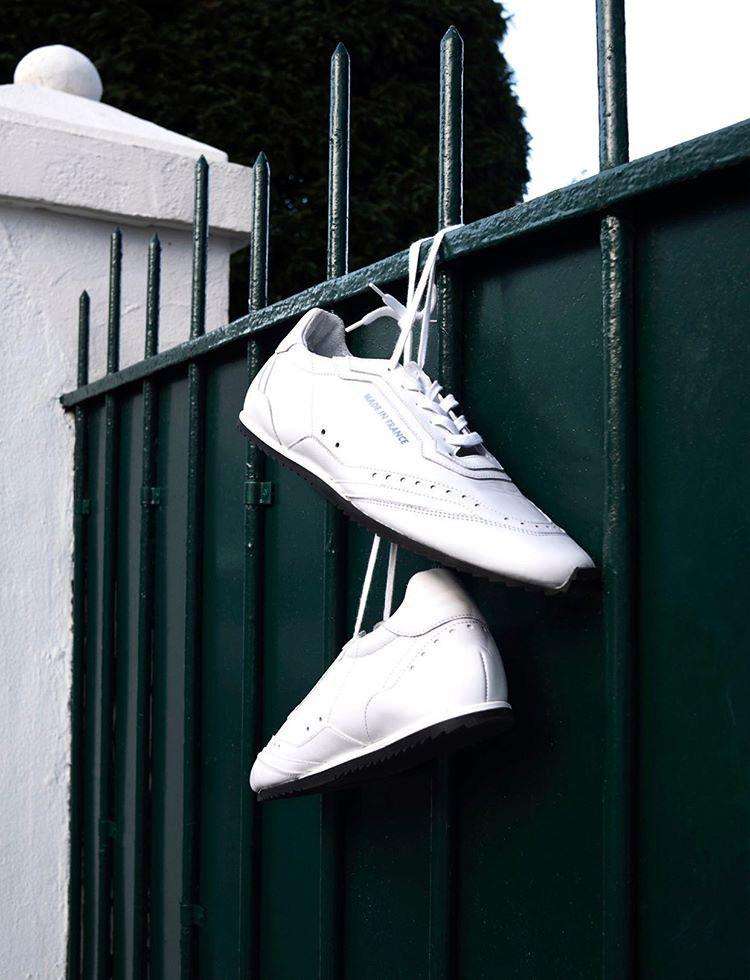 white-loix-shoes-timothee-paris-attached-to-a-grid-big-size-picture