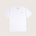 white-short-sleeve-embroidered-timothee-paris-logo-on-chest-oversized-tshirt-front-view-silver-grey