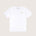 white-short-sleeve-embroidered-timothee-paris-logo-on-chest-oversized-tshirt-front-view-honey-gold