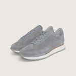 Timothee paris sneaker Cabourg Silver Grey suede quarter photo
