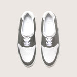 Handcrafted sneaker PYLA storm grey by French brand Timothée Paris top photo