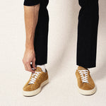 Timothée-paris-atlantique-caramel-sustainable-suede-white-lace-black-trousers-90s-inspiration-rubbersole