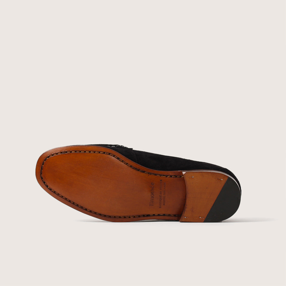 shoes-riviera-black-suede-timothee-paris-underside-sole-view-big-size-picture